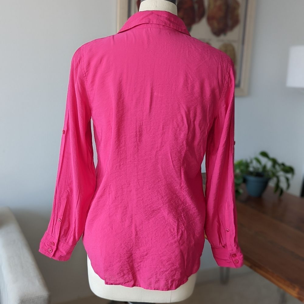 Hot pink shirt M - Picture 5 of 8